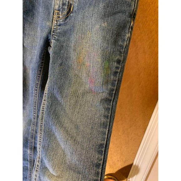 Childrens Place Bootcut Denim Blue Jeans Size 6X/7 Girls - Picture 4 of 5